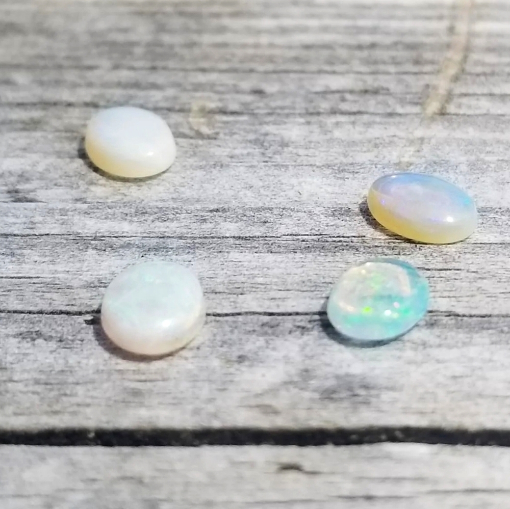 Lot of 4 Genuine Opals